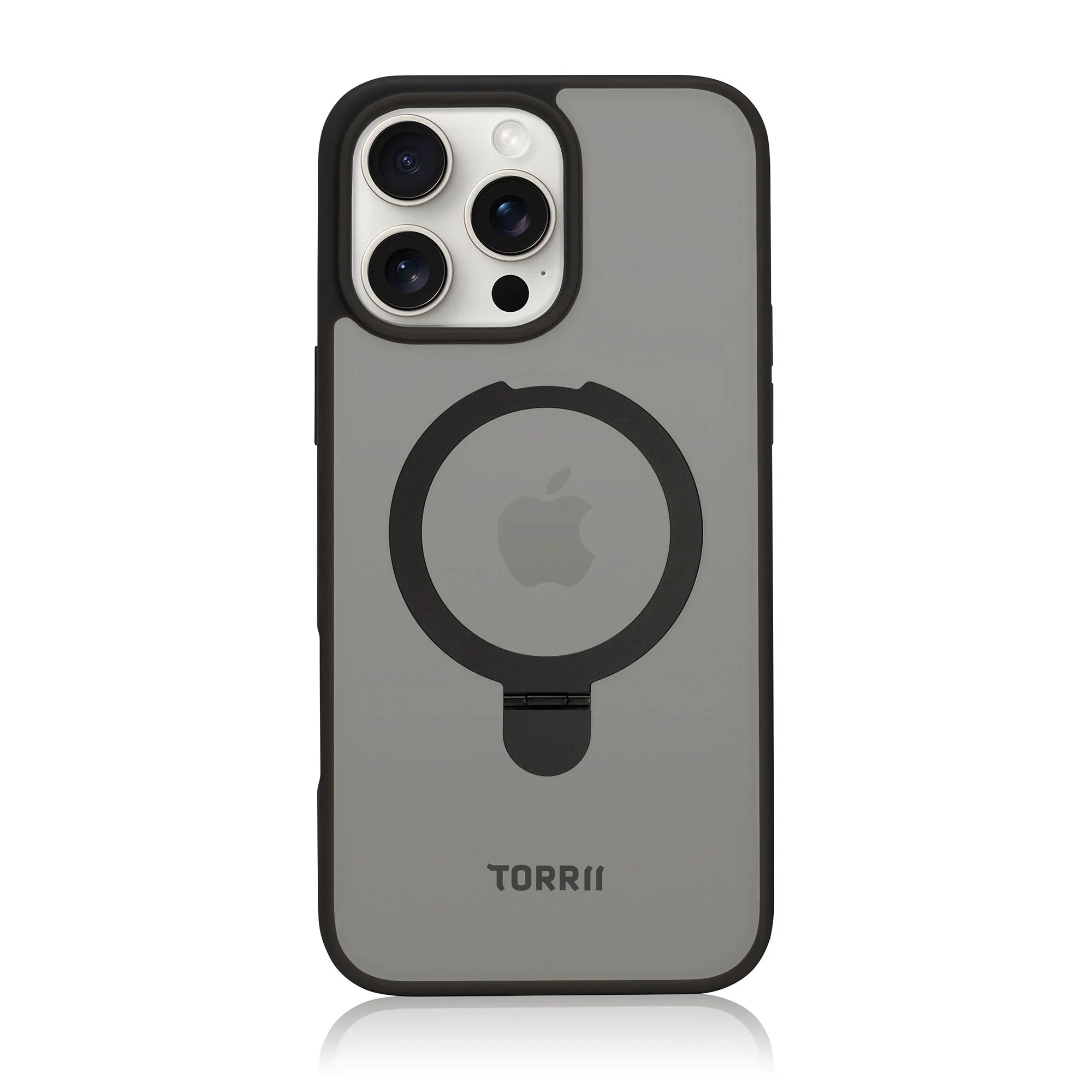 iPhone 16 Pro Max Torrii Torero Stand Magsafe Cover - Black - Tashqila iPhone 16 Pro Max Torrii Torero Stand Magsafe Cover - Black - Tashqila